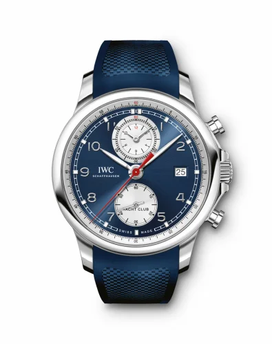 IWC Portuguese Yacht Club Chronograph 43.5 Stainless Steel / Blue / Summer Edition IW3905-07 (IW390507)